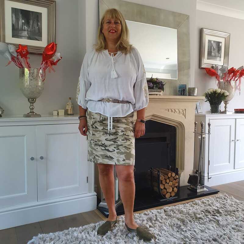 camo skirt from love the wendy house