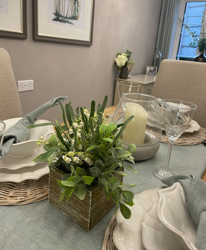 a dining table at churchill retirement living experience apartment