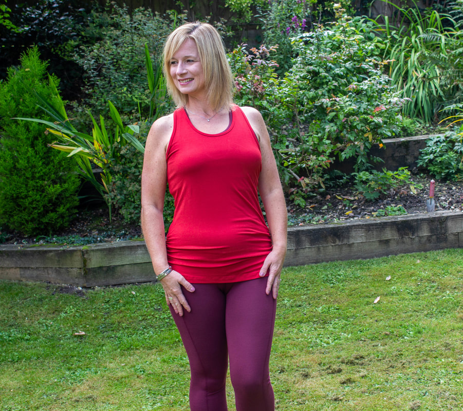 modelling asquith ethical workout clothes