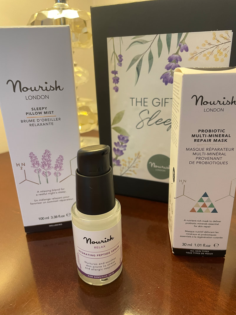the gift of sleep from Nourish London for mothers day