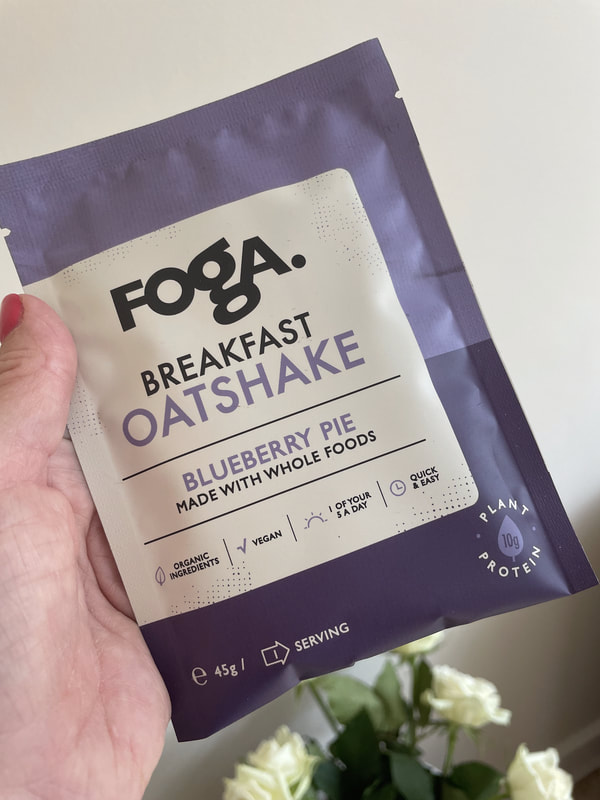 Foga breakfast oatshake packet | blueberry pie