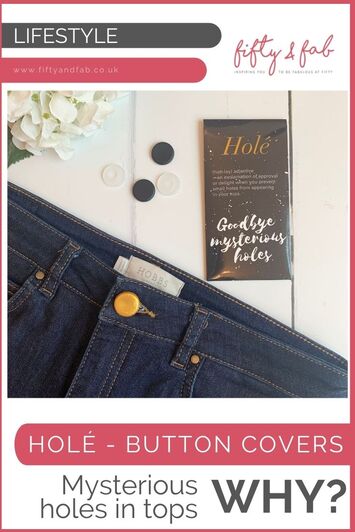 Hole Button Covers  Small Holes in Clothes - Fifty & Fab