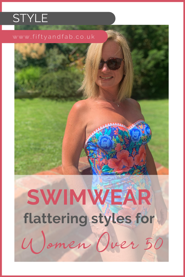 flattering swimwear for women over 50