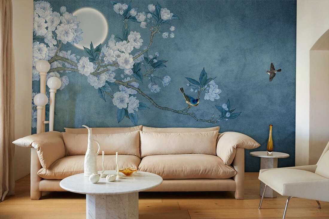 Wall Murals | Living Room Mural Wallpaper Ideas | Ever Wallpaper - Fifty &  Fab