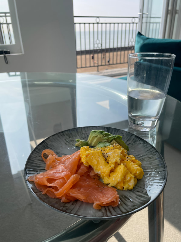 smoked salmon, avocado and scrambled eggs a recipe suggestion from the embrace over 40 programme