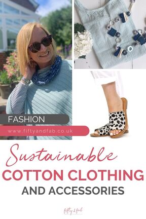 sustainable cotton clothing, accessories