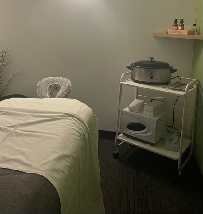 Treatment room at The Massage Company