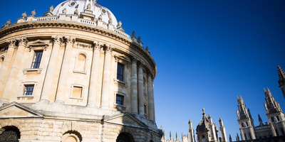 Oxford and blue sky