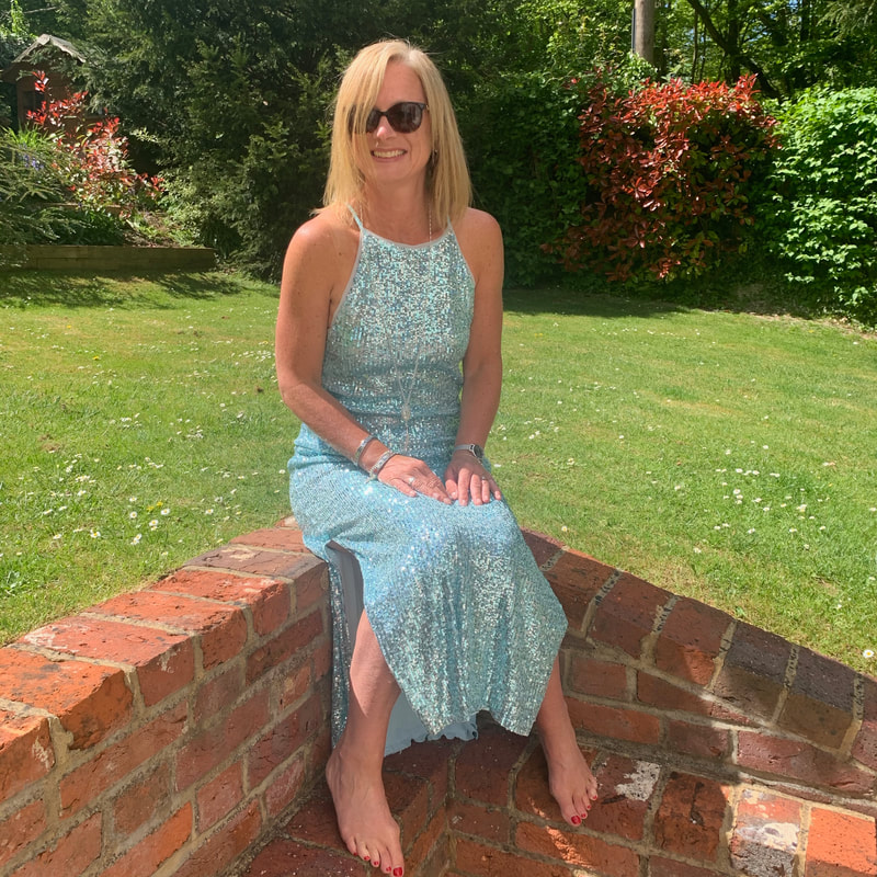 Dress up Friday | sequin dress | 50 and fabulous