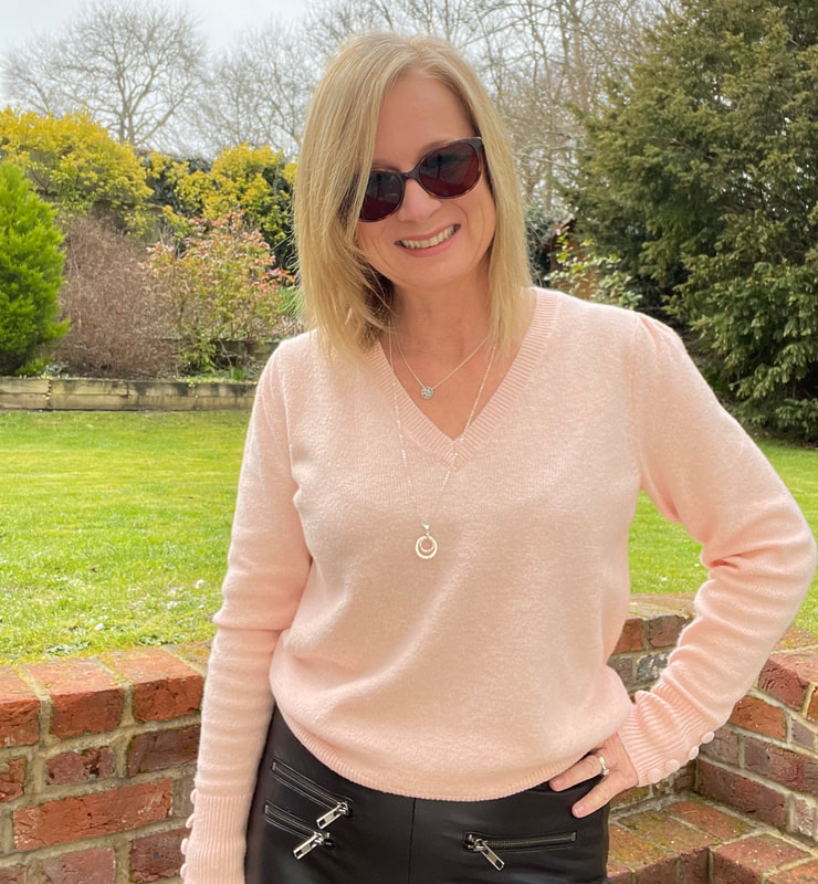 pale peach jumper M&S | easter gifts