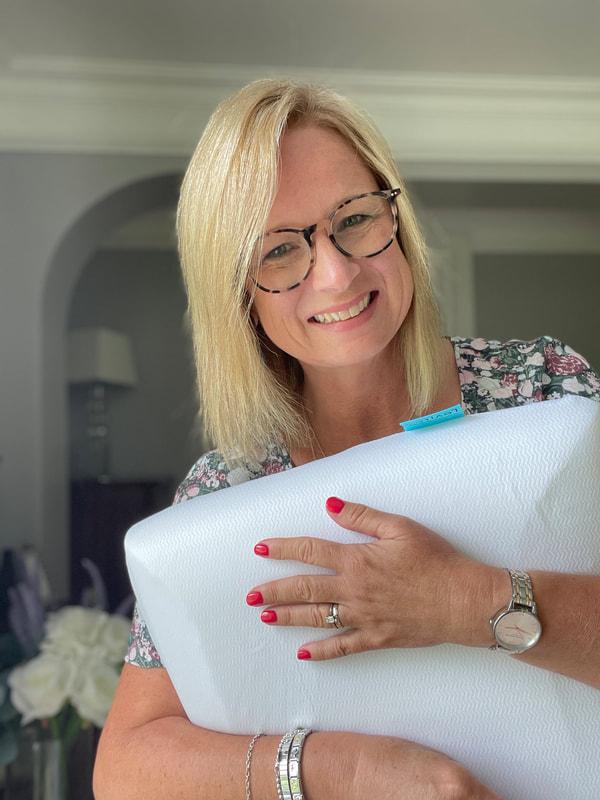 fifty and fab | levitex foam pillow