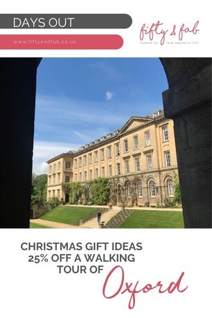 25% off a walking tour of oxford