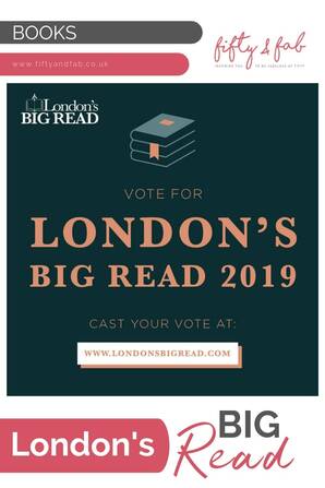 London's Big Read 2019 - 14 authors invite you to read their books, share your thoughts and vote! #amreading #booklovers #britlit #literature