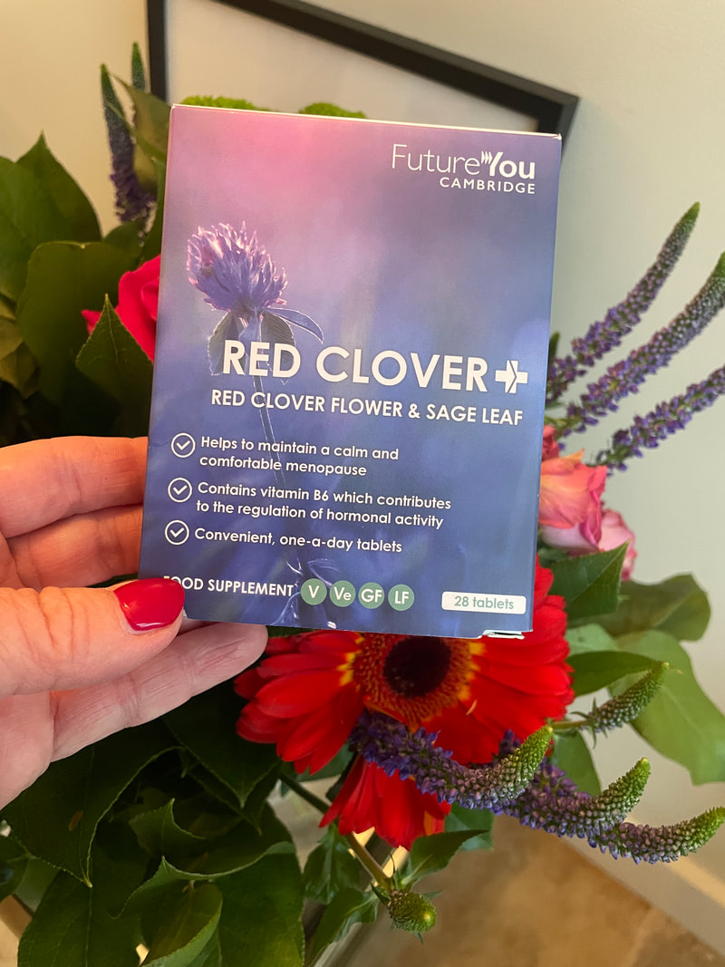 Red Clover+ Red Clover Flower and Sage Leaf from FutureYou Cambridge
