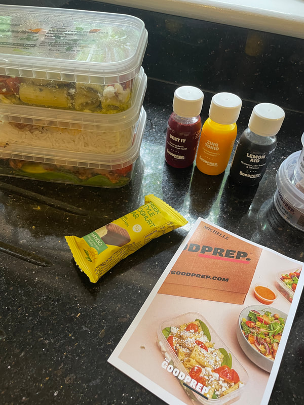 The Good Prep meal delivery service example week
