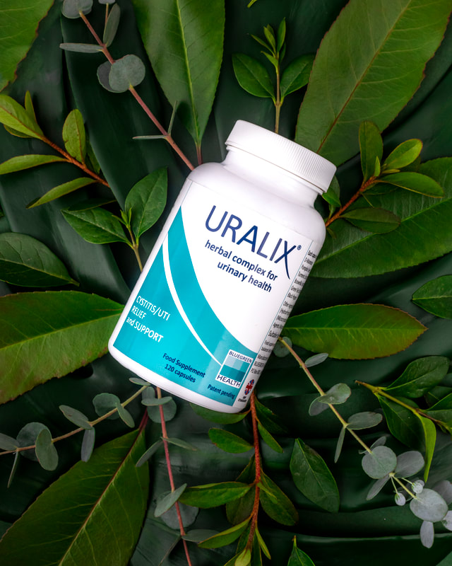 Bottle of Uralix | prevening bladder infections