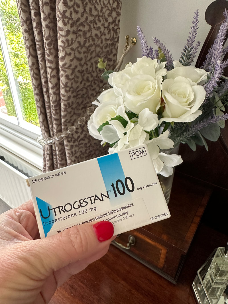 A box of Utrogestan 100 mg 